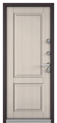 Входная металлическая дверь Бульдорс Термо 100 TD-1 2 замка 1.5мм металл (Букле шоколад + МДФ)