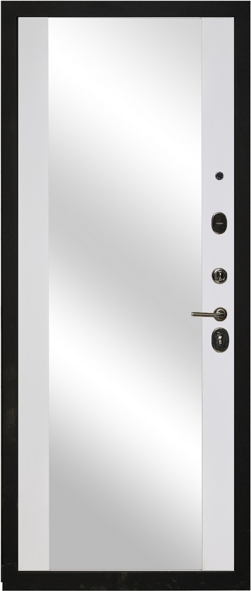 Сидооров Входная дверь Максимум SM 105 Тиара 3D/Плаза зеркало, арт. 0003094 - фото №1